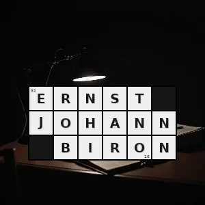 Hasło krzyżówkowe książę kurlandii 1737 1740 hrabia szlachcic niemiecki 1690 1772 - ernst johann biron – rozwiązanie, synonimy, podpowiedzi i definicje krzyżówkowe